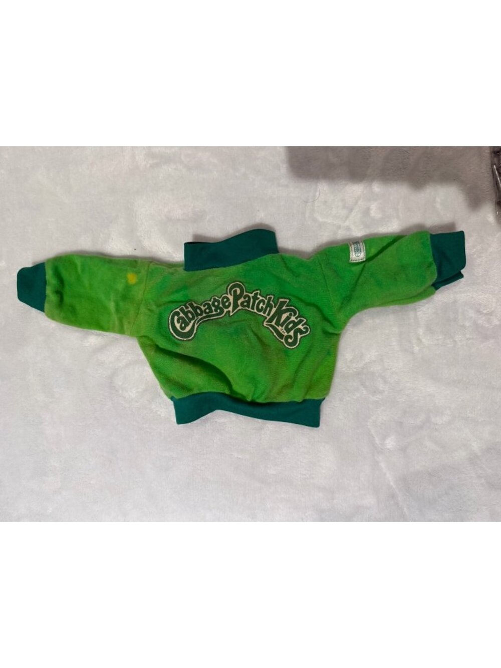 Vintage Cabbage Patch Kids Green Cheerleading Top